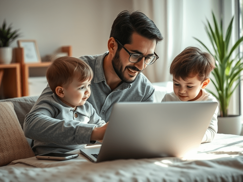 Comment s&rsquo;organiser quand on est micro-entrepreneur et parent au foyer&nbsp;?