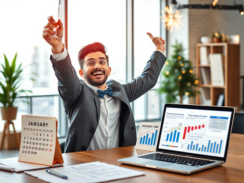 Pourquoi Créer sa Boîte le 2 Janvier est une Décision Fiscale de&nbsp;Génie