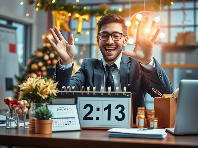 Défi 1er Janvier : Le Guide Ultime pour Immatriculer son Entreprise au Nouvel&nbsp;An